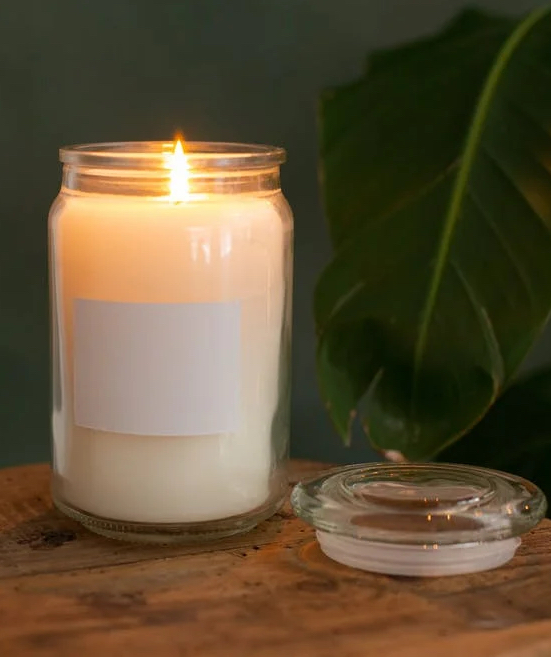 alpines candle lemon grass