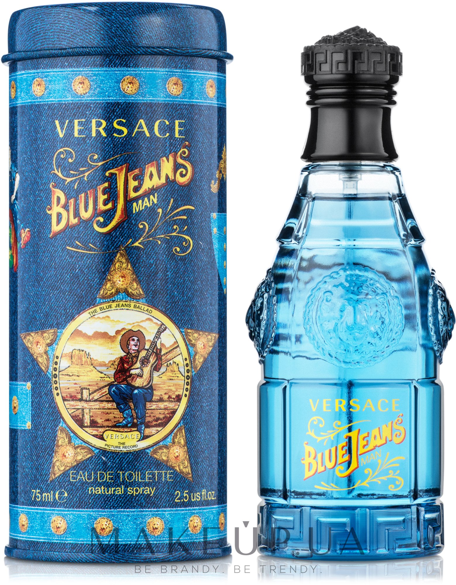 versace blue jeans